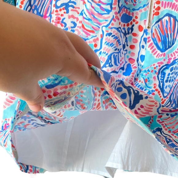 Lilly Pulitzer | Gabby Shell Me About It Shift Dress - Picture 8 of 10